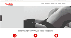 Desktop Screenshot of fotokursus.ee